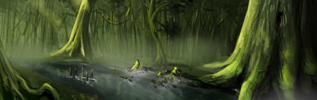 Darkmere Swamps by highdarktemplar